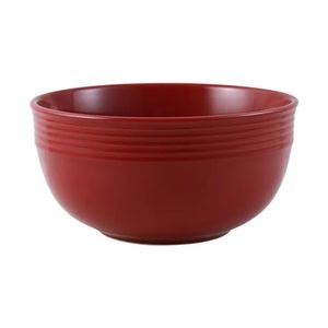 Mainstays Burgundy Soup or salad Dinnerware Set